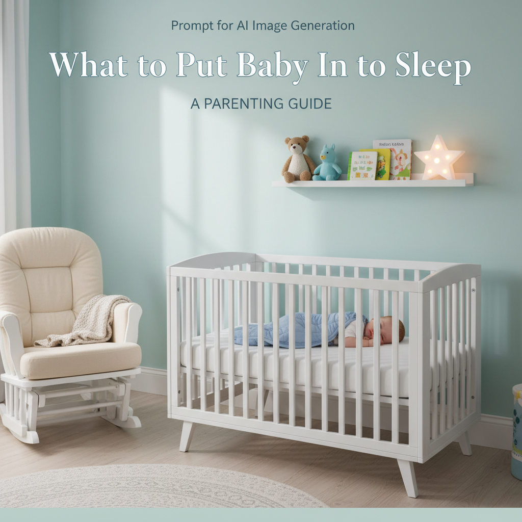 alt_text: Peaceful nursery with baby sleeping safely in a crib wearing a sleep sack, following safe sleep tips.