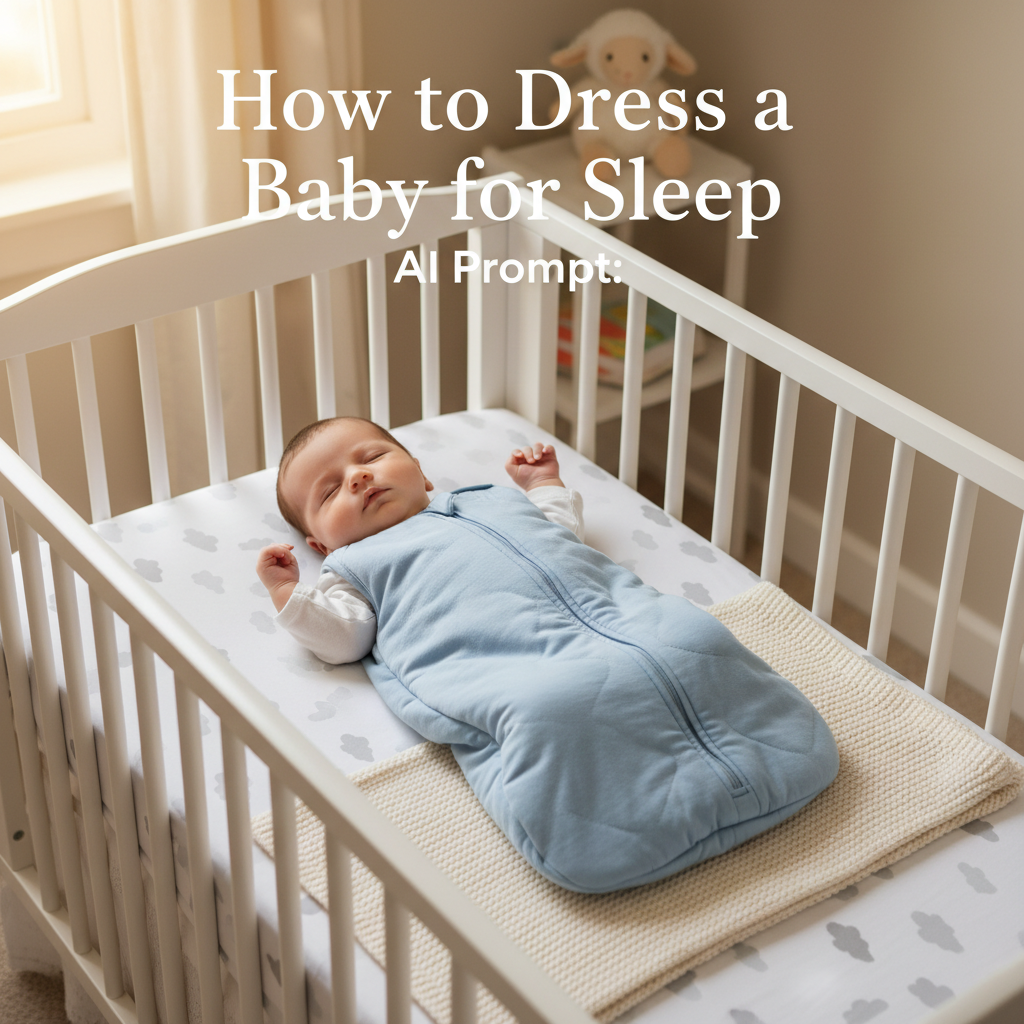 Peacefully sleeping baby in cozy sleepwear, lying safely in a crib with a calm, safe, and warm setting.
